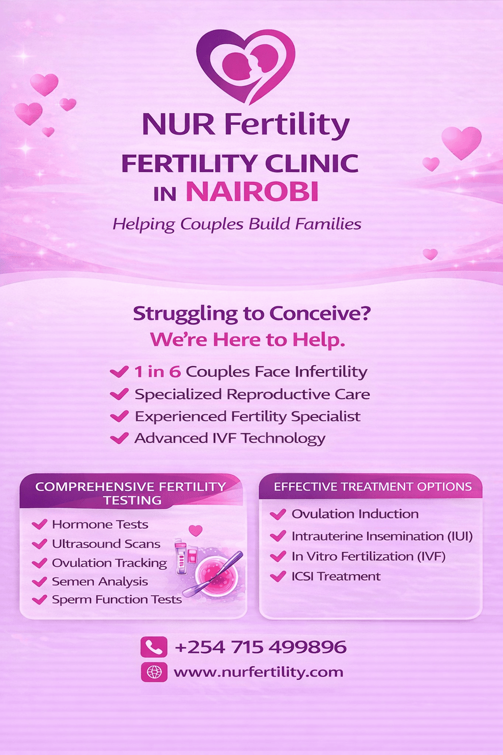 IVF Treatment in Nairobi | NUR Fertility